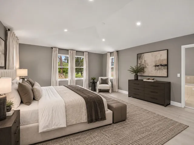 Primary Bedroom - Virtually Staged