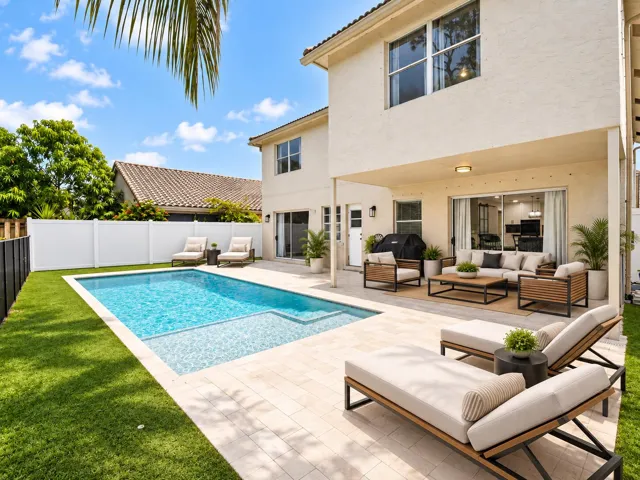 Pool/Patio - Virtually Staged