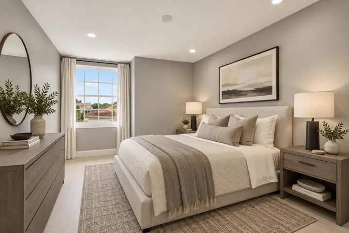 Bedroom 2 - Virtually Staged