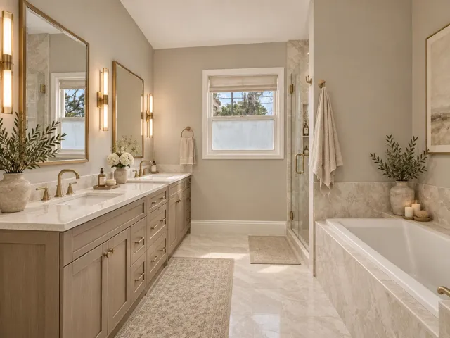 Primary Bathroom - Virtually Designed