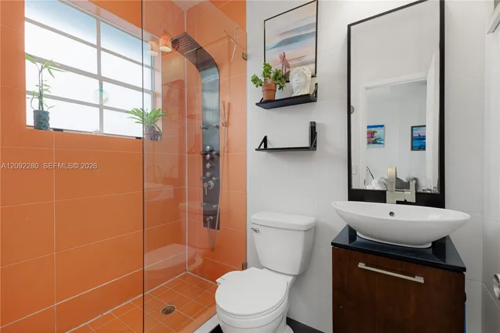 Second Bathroom off the living room area