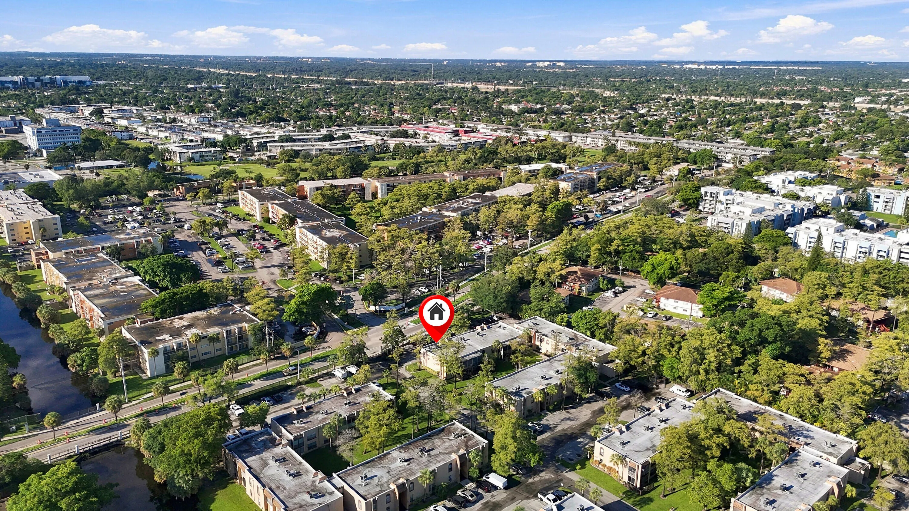 Aerial Neighborhood View