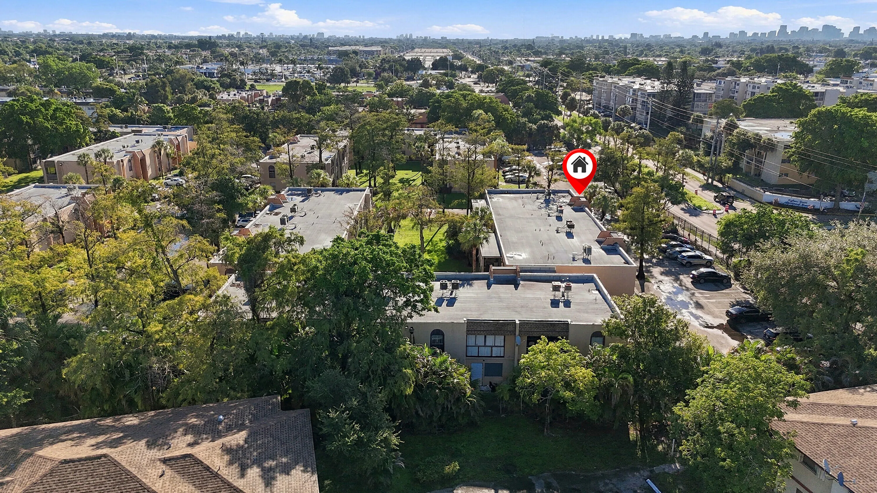 Aerial Neighborhood View