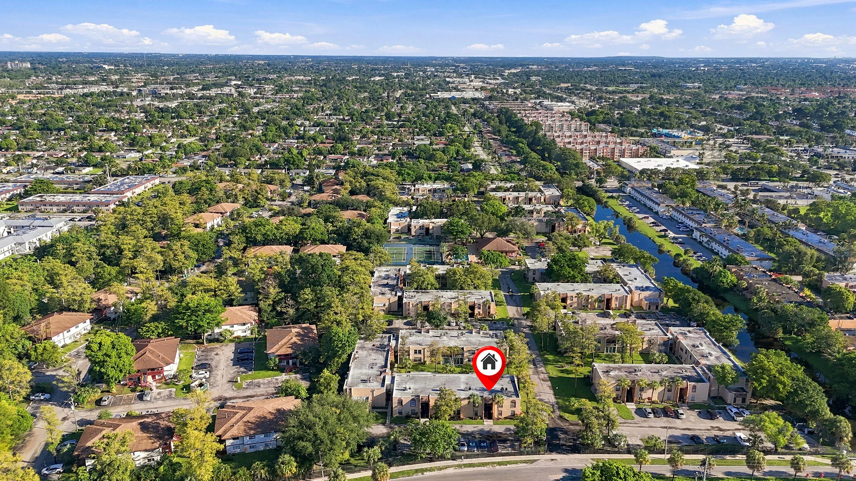 Aerial Neighborhood View