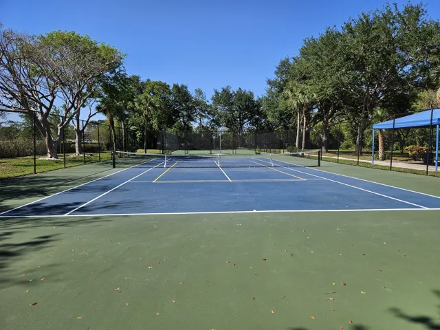 Tennis courts