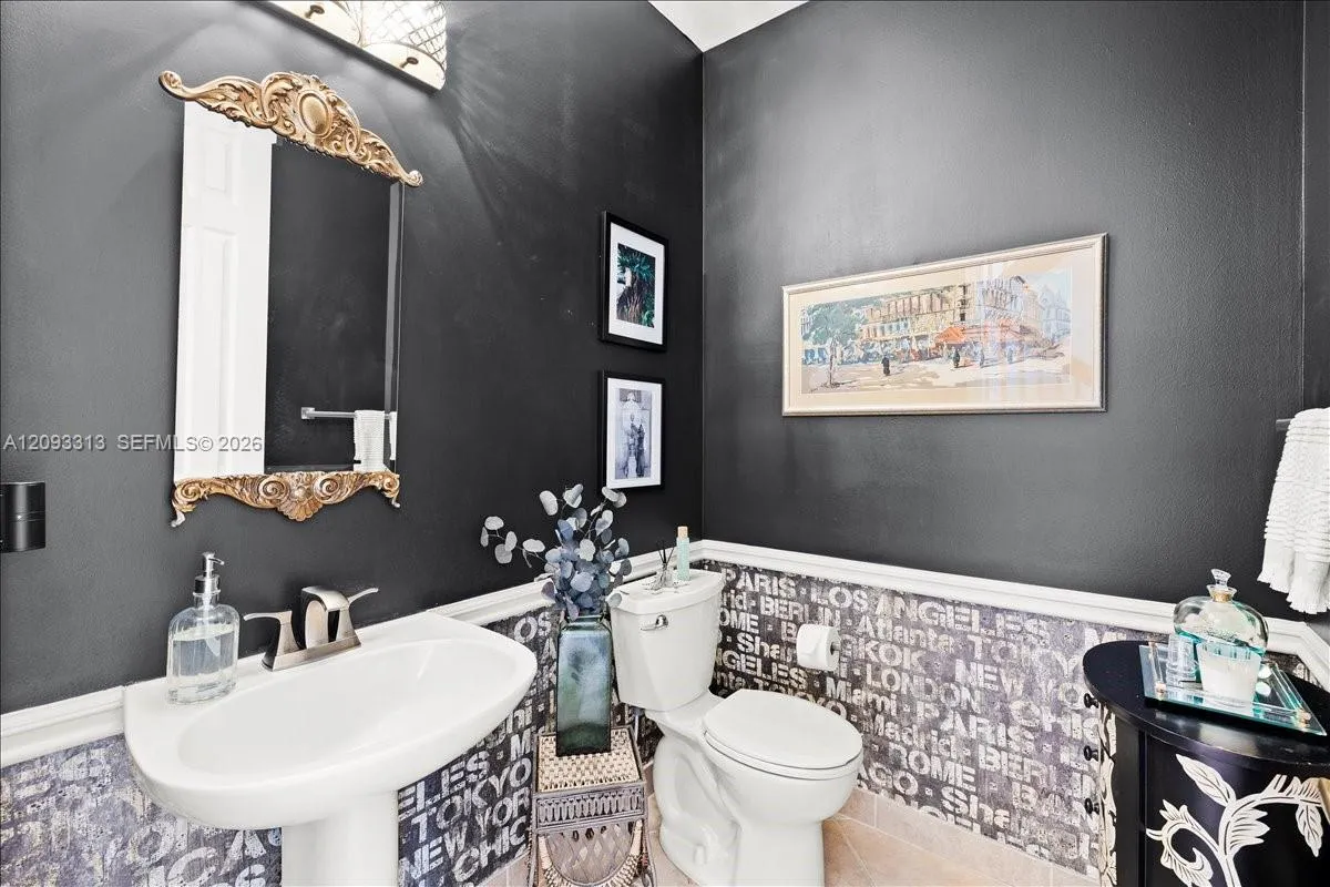 Powder Room - first floor