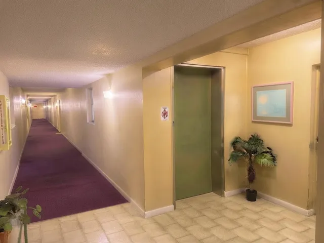 Hallway with Elevator