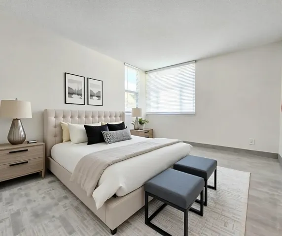 CORNER UNIT BEDROOM WITH AMPLE AMOUNT OF NATURAL LIGHT