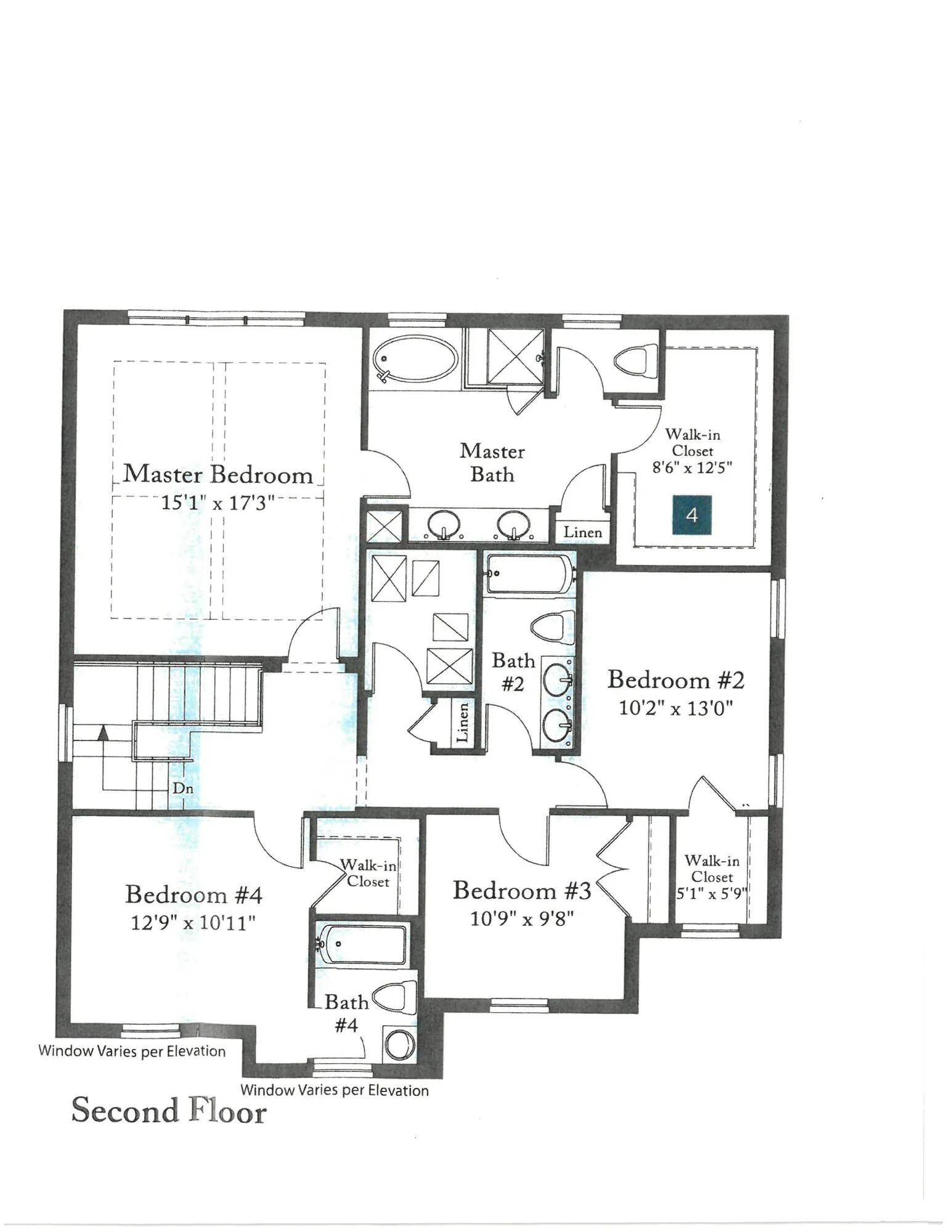 Floor Plan - Somerset Enhanced Options