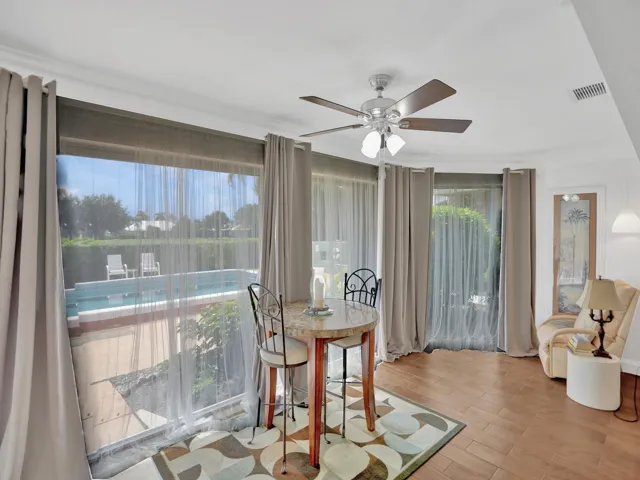 Florida Room Leads to Pool