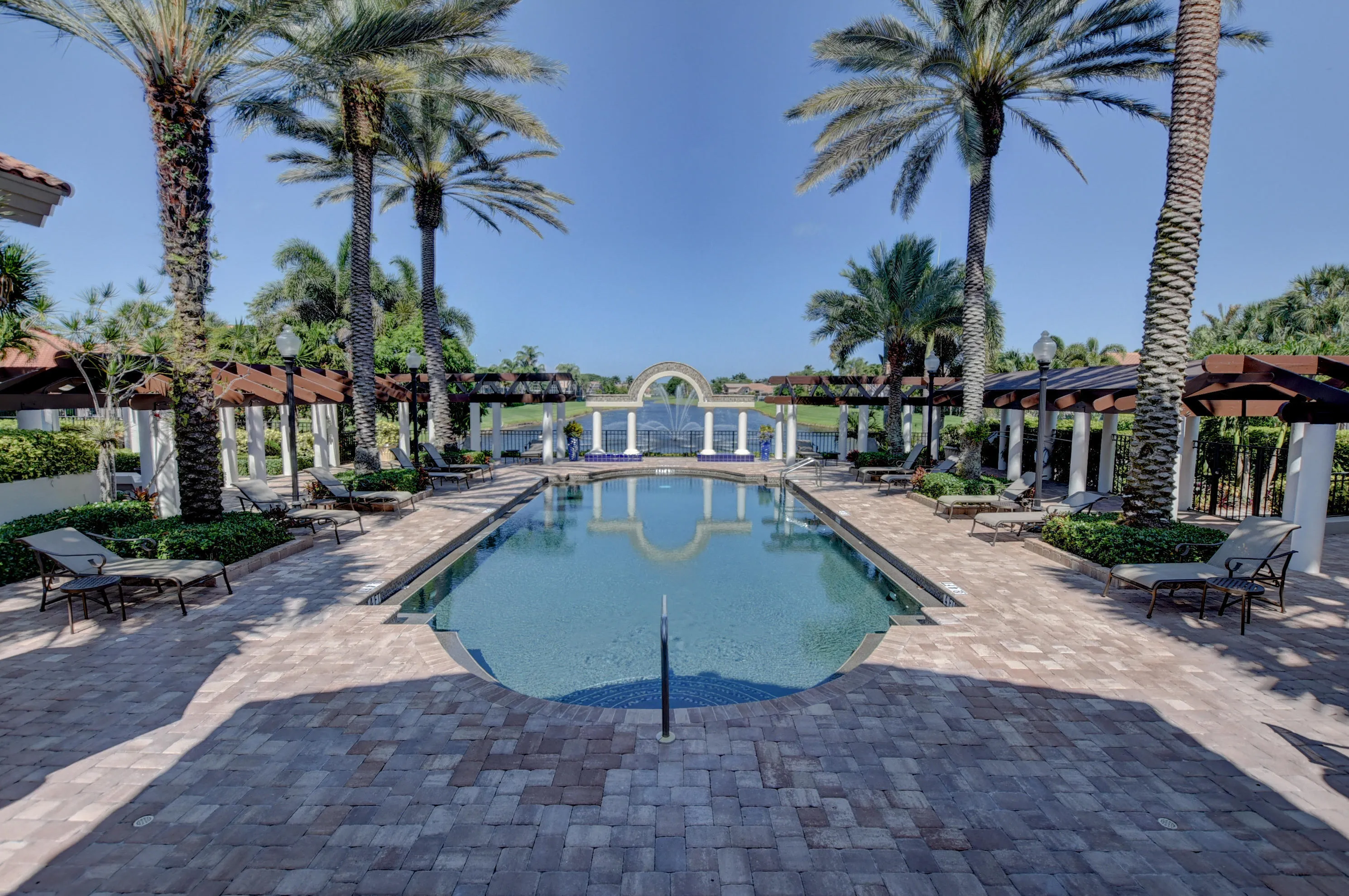 Clubhouse pool