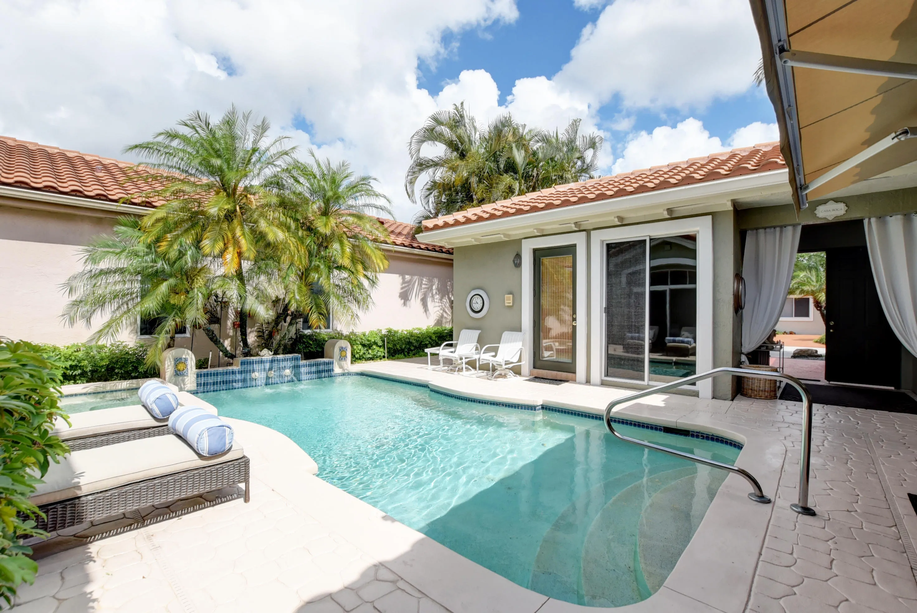 Pool Courtyard