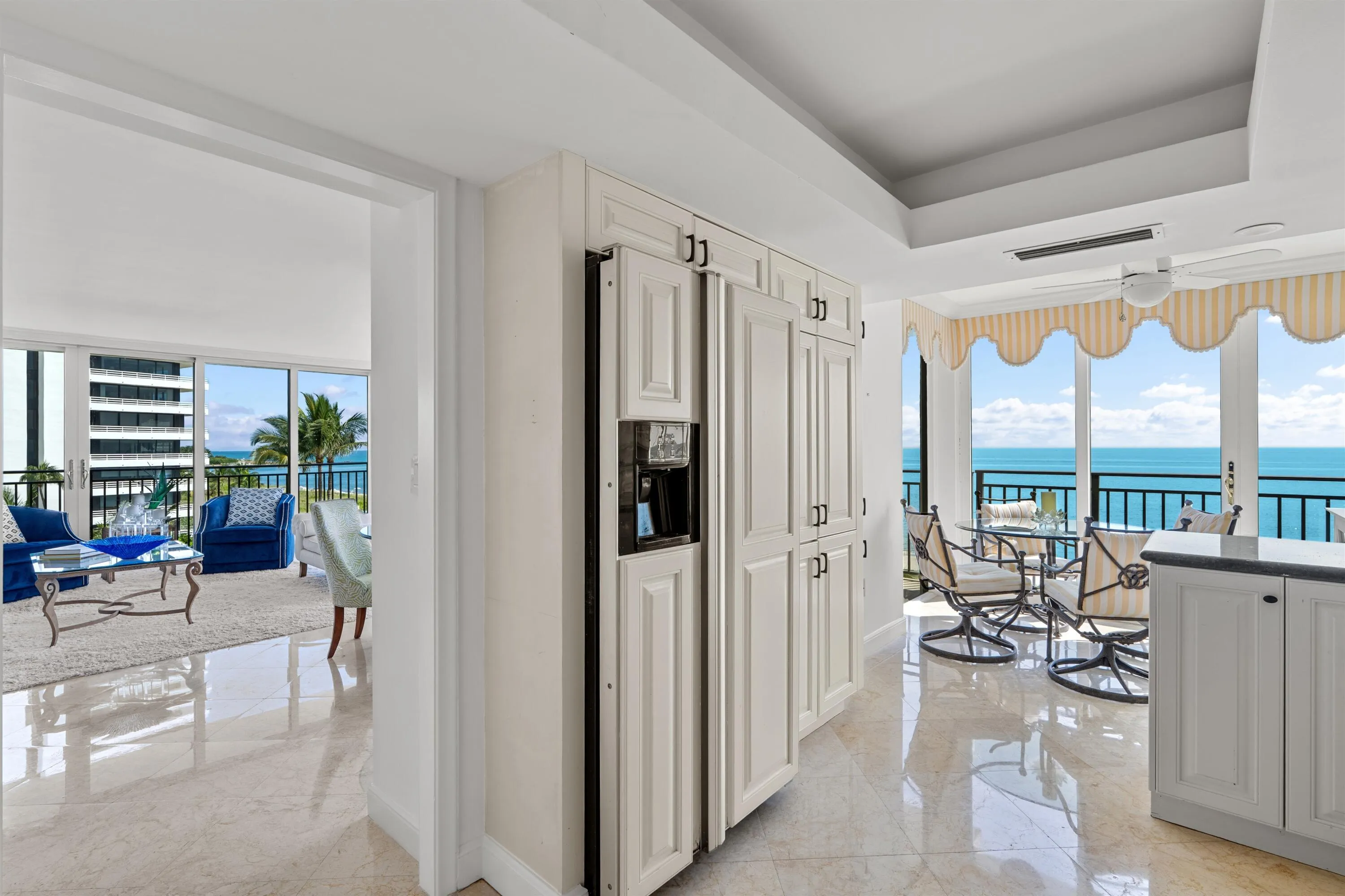 KITCHEN TO OCEAN VIEW