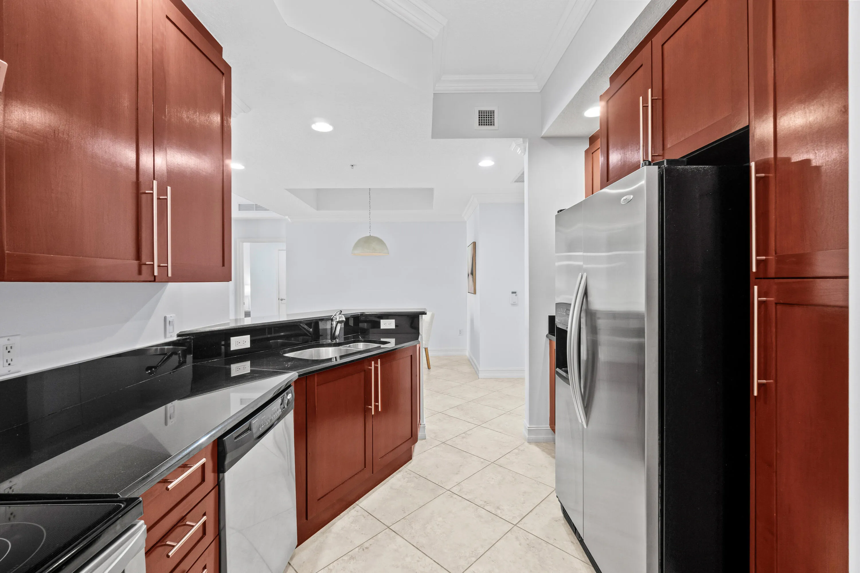 Abundant Cherry Cabinetry
