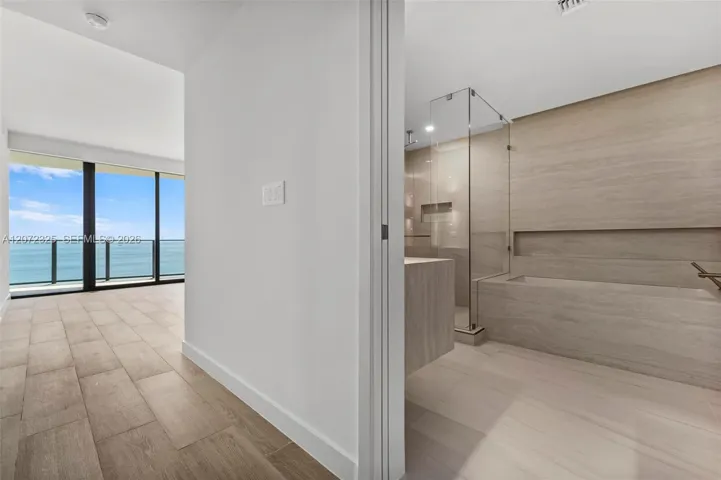 Hallway to bedroom
