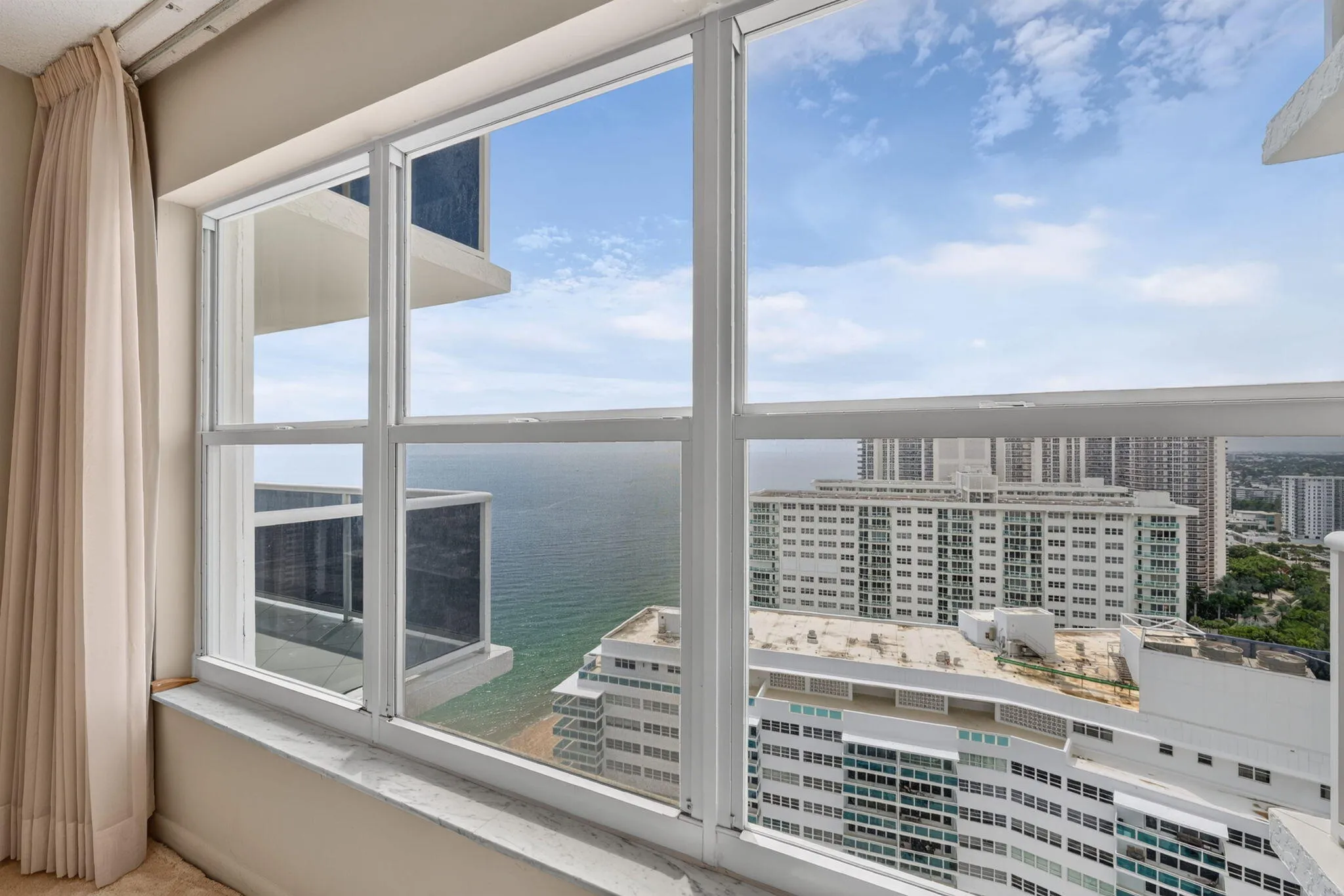 View from master bedroom