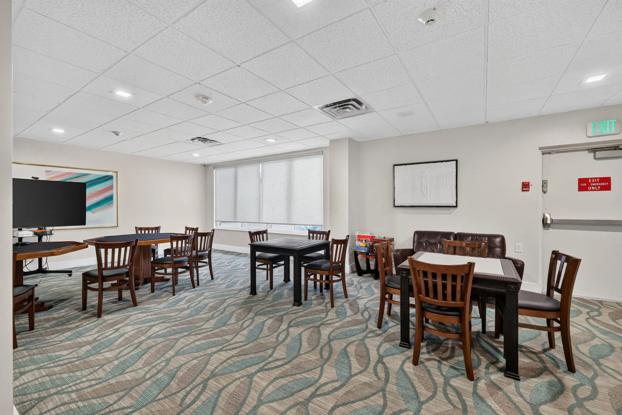 Card room