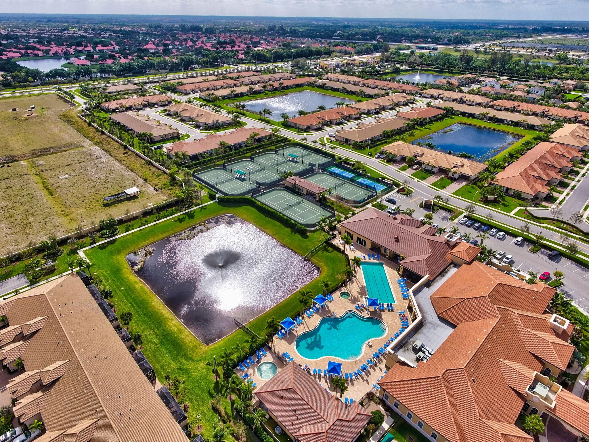 Aerial of Clubhouse