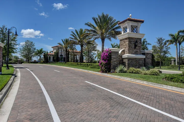 Entrance to community