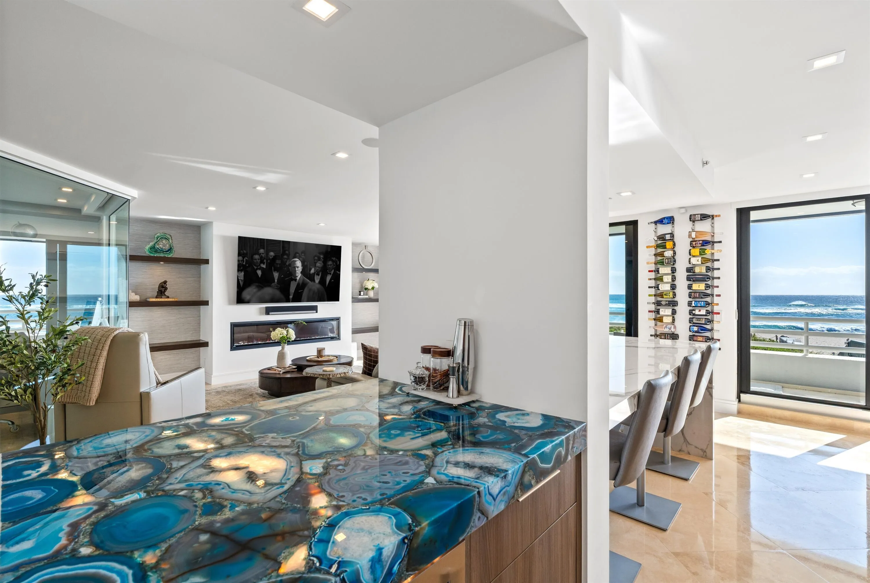 AGATE STONE BAR