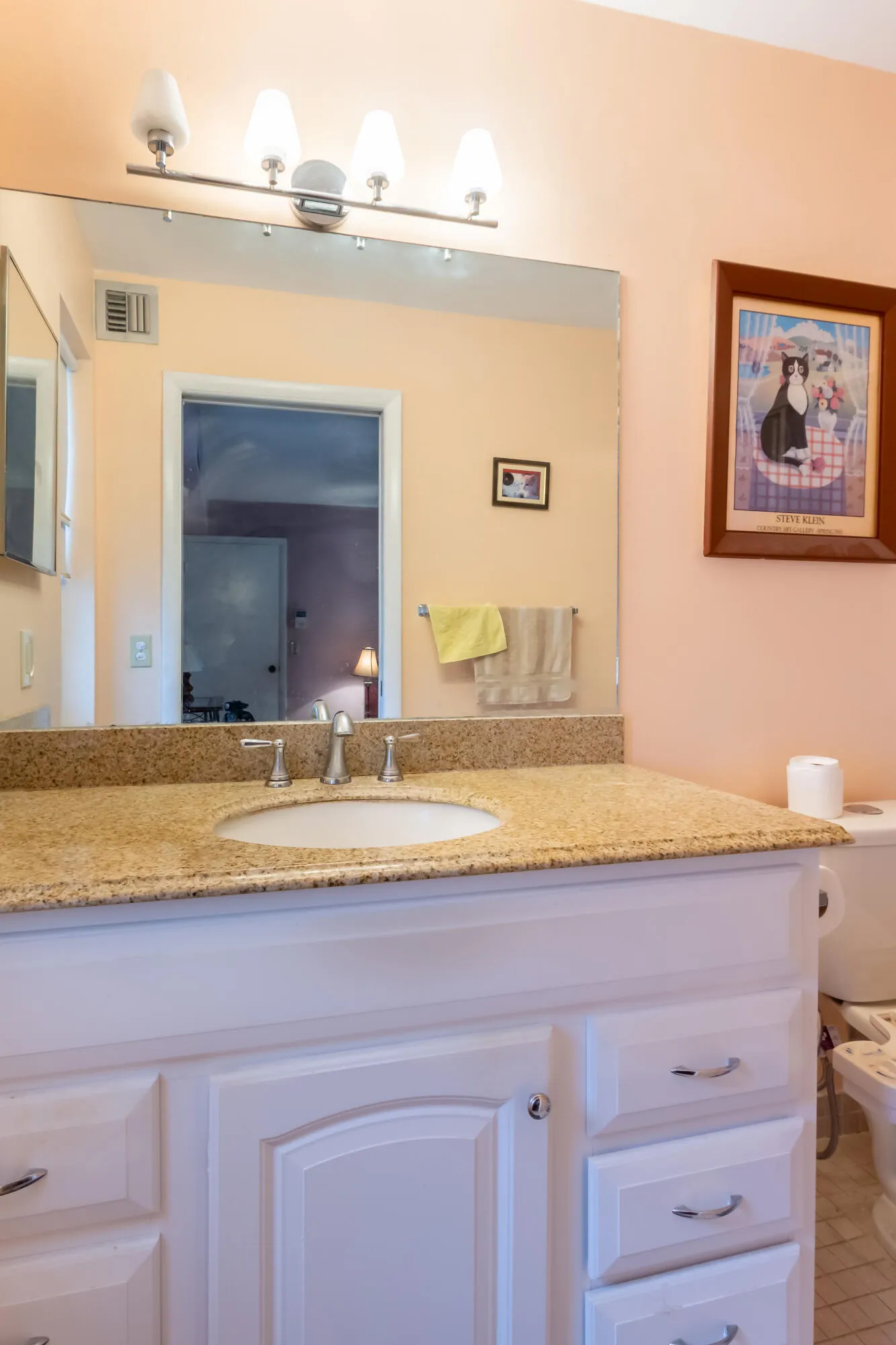 Large owners suite bathroom