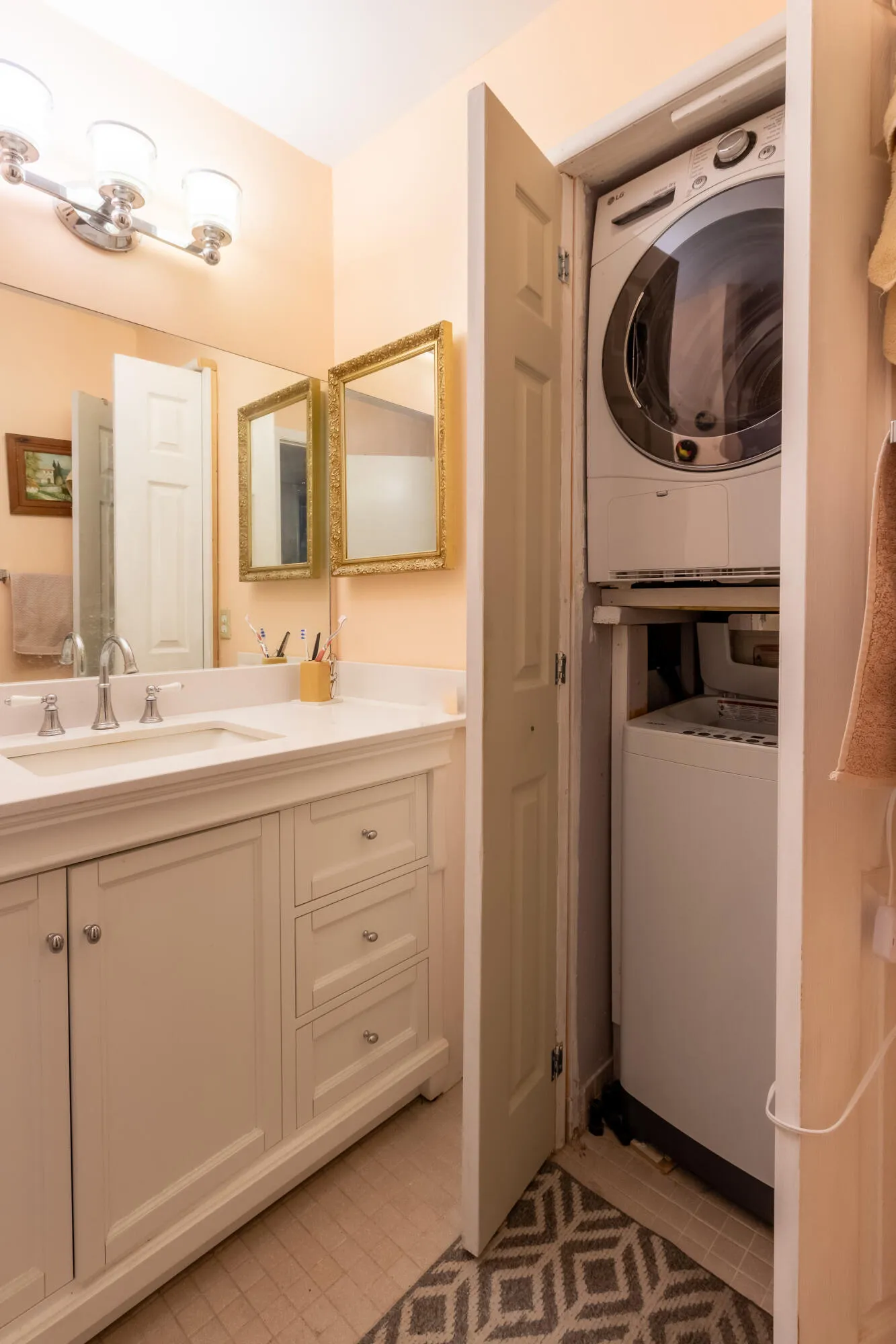 Washer and dryer in the unit and not on the lanai