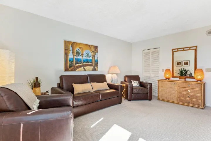 2nd bedroom - currently used as Den - pull out couch