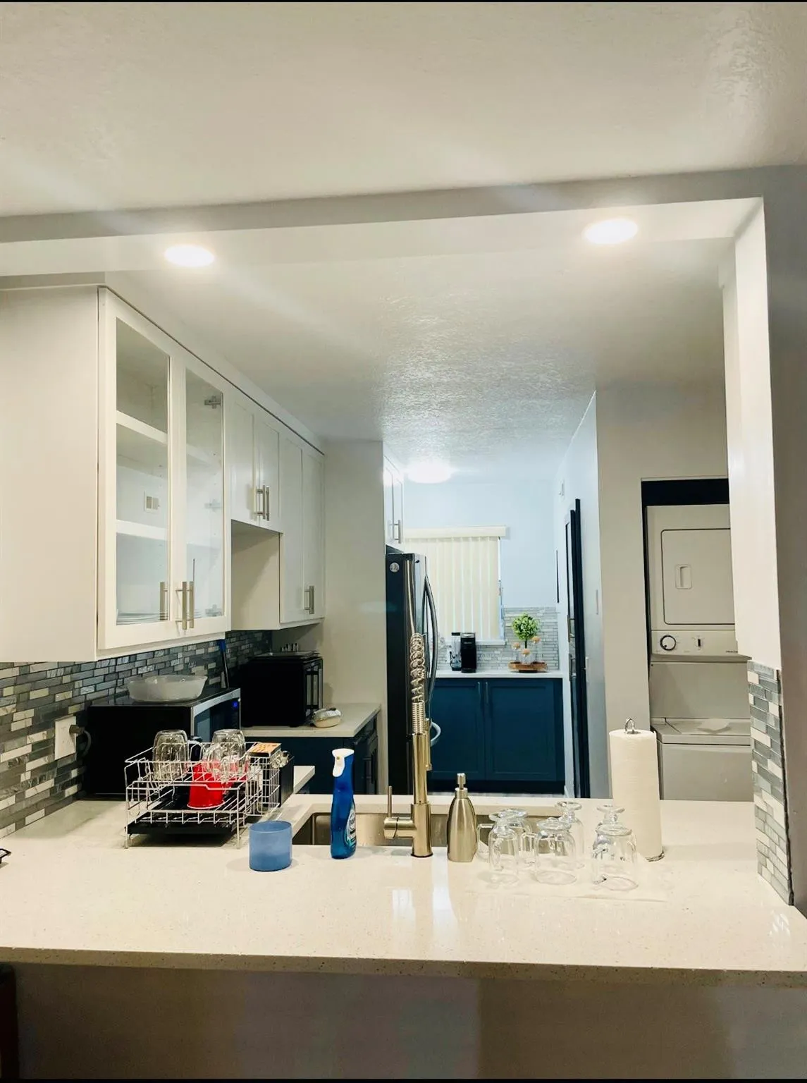 Kitchen looking into the great room