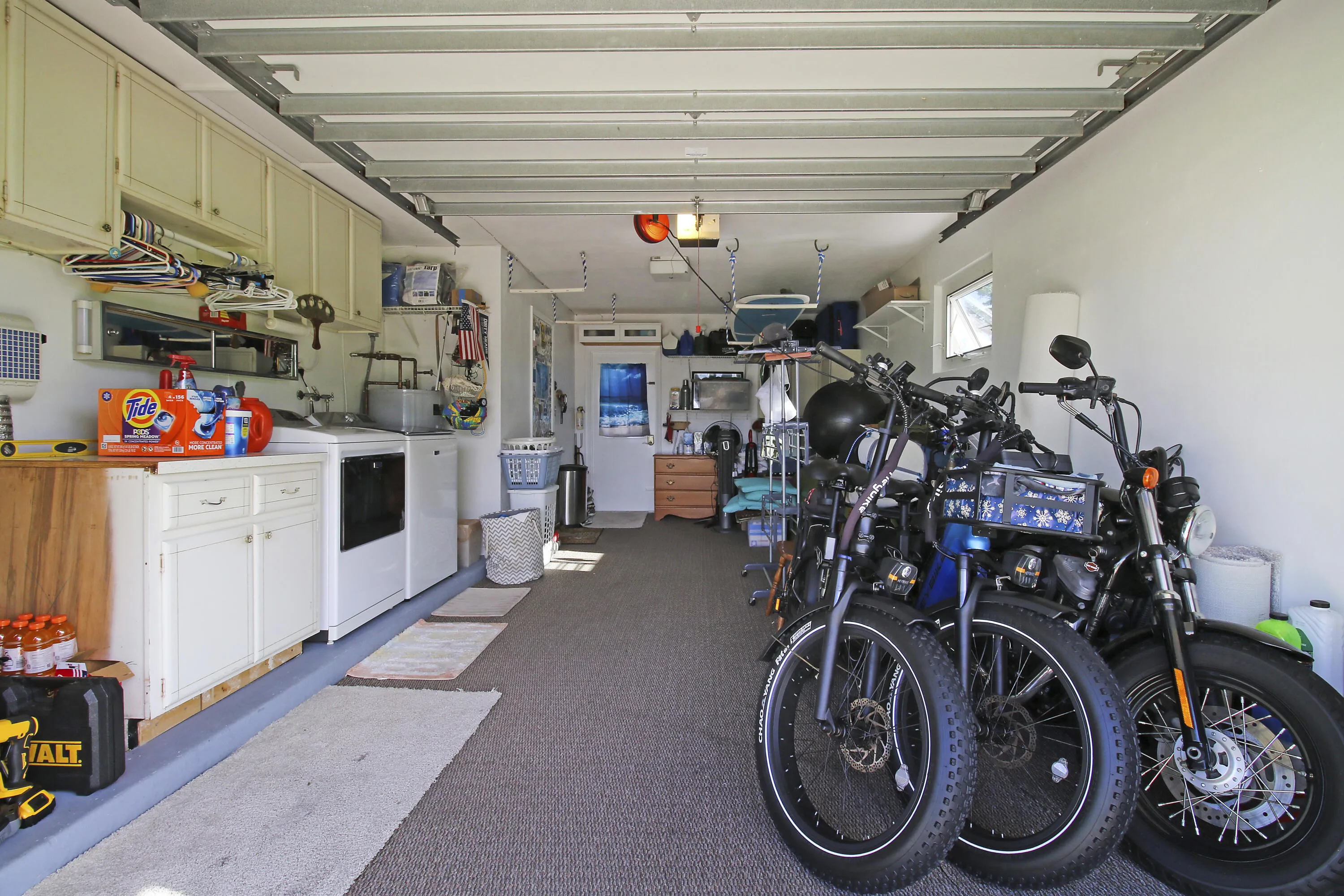 Generous 1 car garage