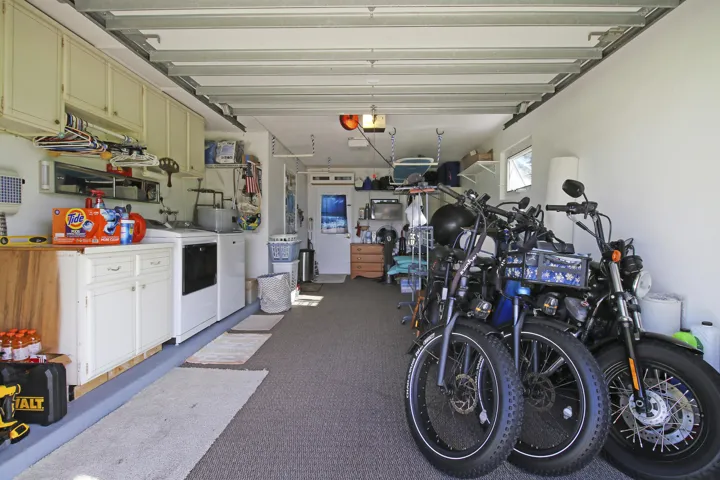 Generous 1 car garage