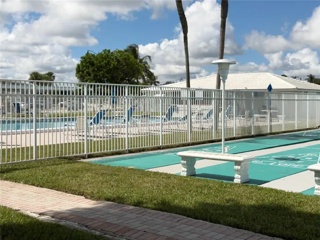 Enjoy community pool aerobics and multiple activities