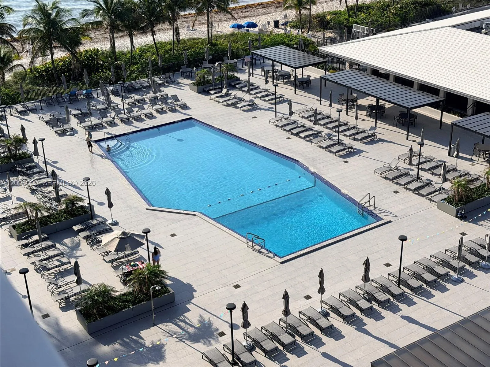Oceanside pool