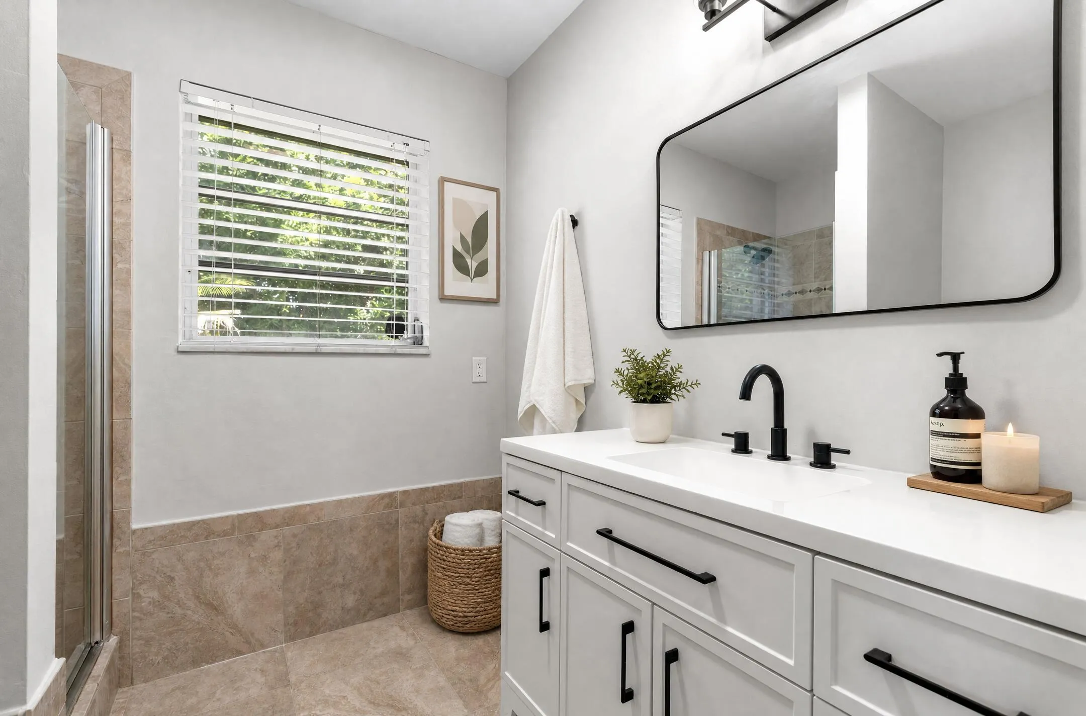 4471 NW 6th Ct - Primary Bath Staged