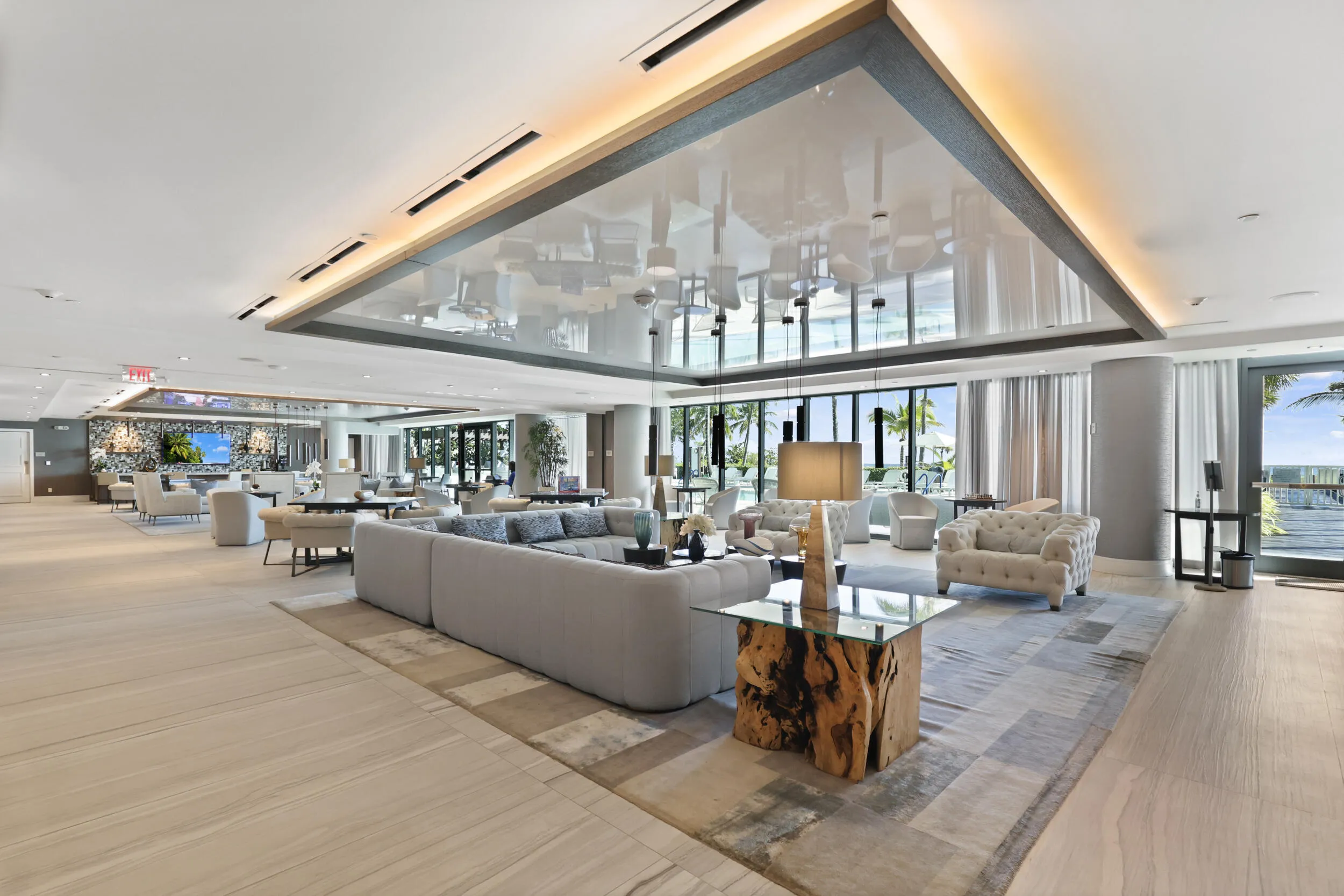 Sabbia is the flagship luxury condo building sitting on the sand in Pompano Beach. Residents & guests can enjoy a private beach, resort style pool, state of the art fitness center that overlooks the ocean, clubroom, valet parking, business center, 24/7 security, an an unmatched lifestyle.