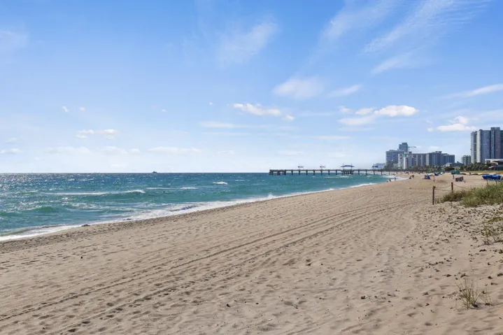 Just steps from your front door, this oceanfront residence is ideally positioned on the white sand beach between the Pompano Beach Pier and the Hillsboro Lighthouse, offering the ultimate South Florida lifestyle.