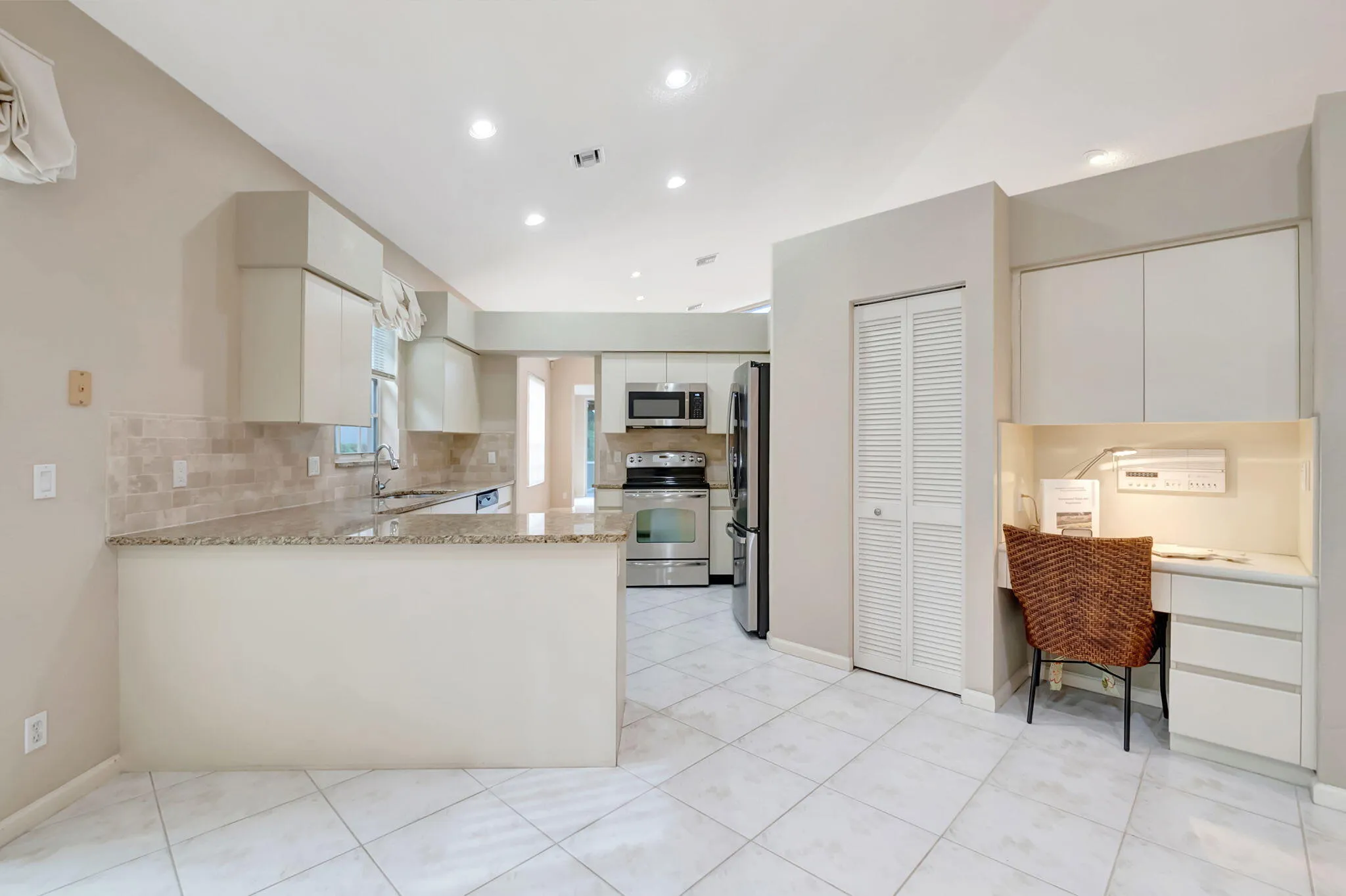 Kitchen + family room