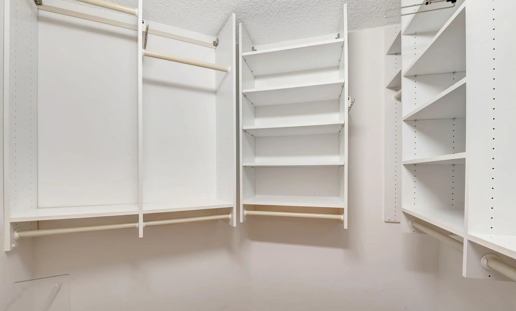 Primary closet