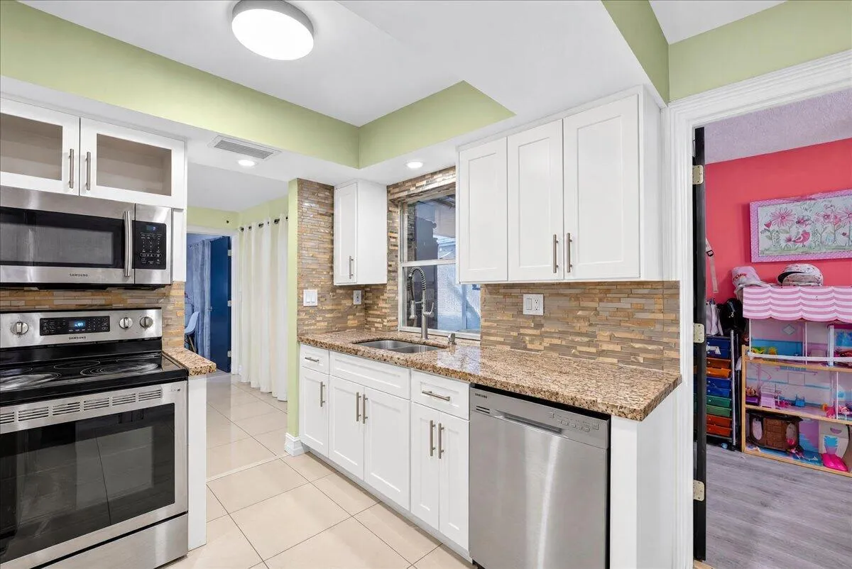 Virtually staged with cabinet fronts