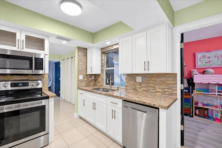 Virtually staged with cabinet fronts