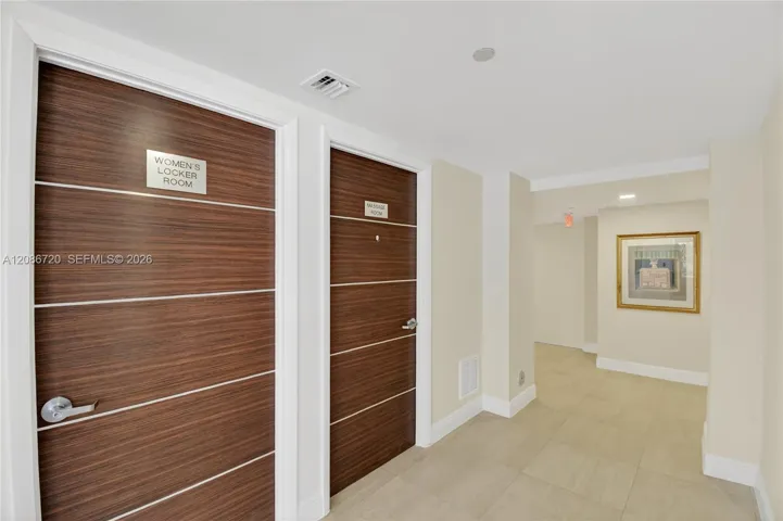 Locker rooms