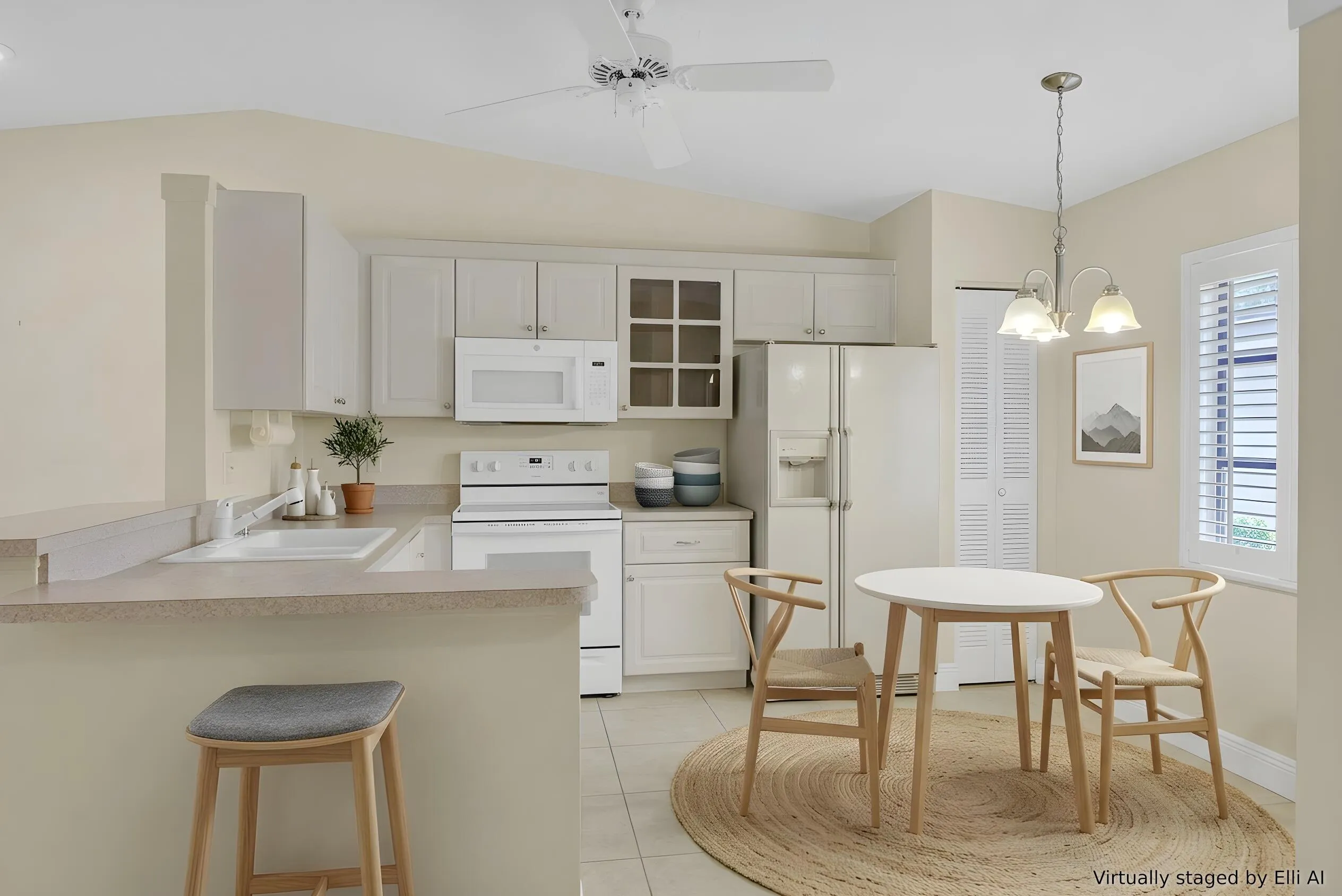 Kitchen Staged