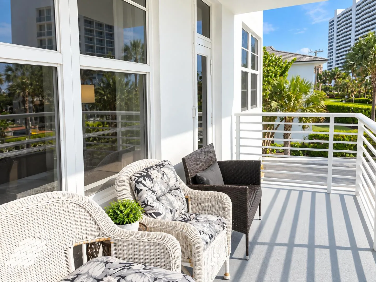 Sunny east views and ocean breezes await you