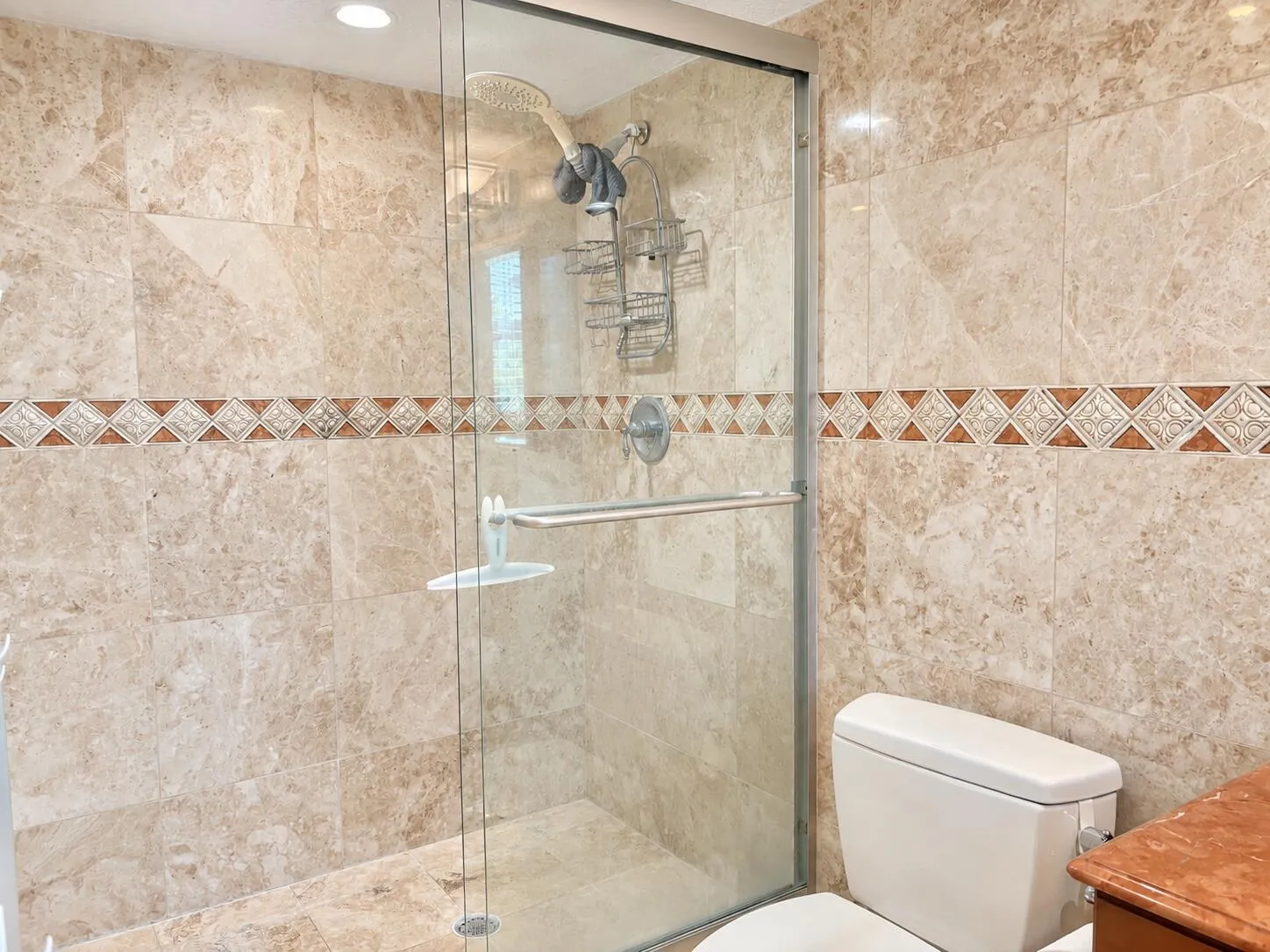 Walk in shower