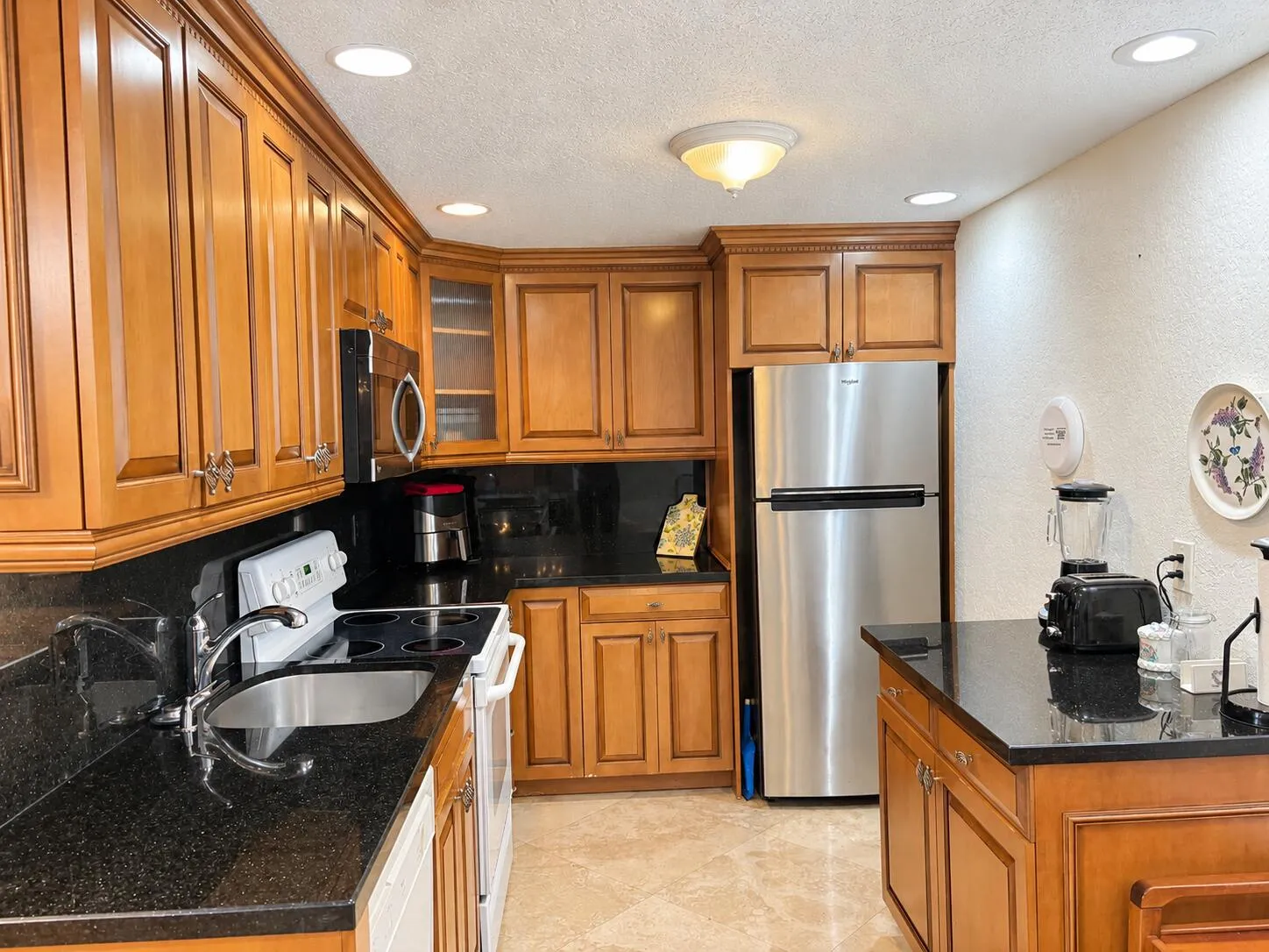 Custom cabinetry and lighting
