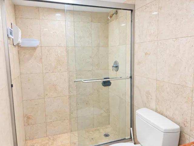 Walk in shower