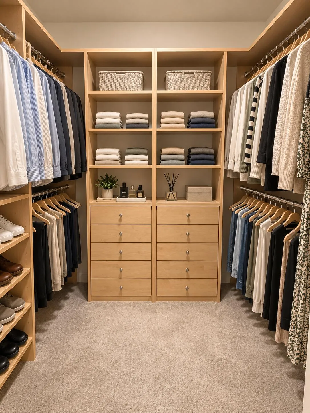 Walk in closet Master
