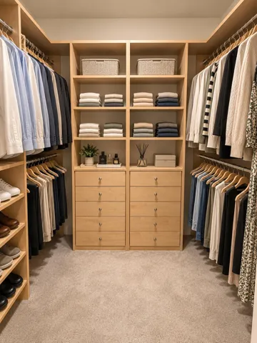 Walk in closet Master