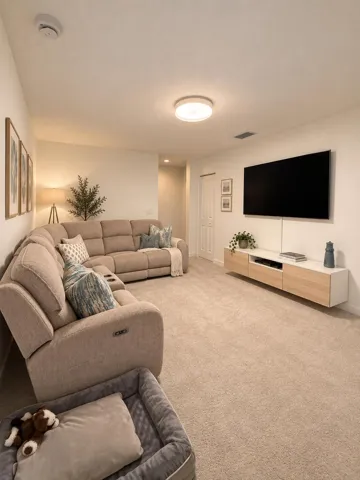 Upstairs Living T