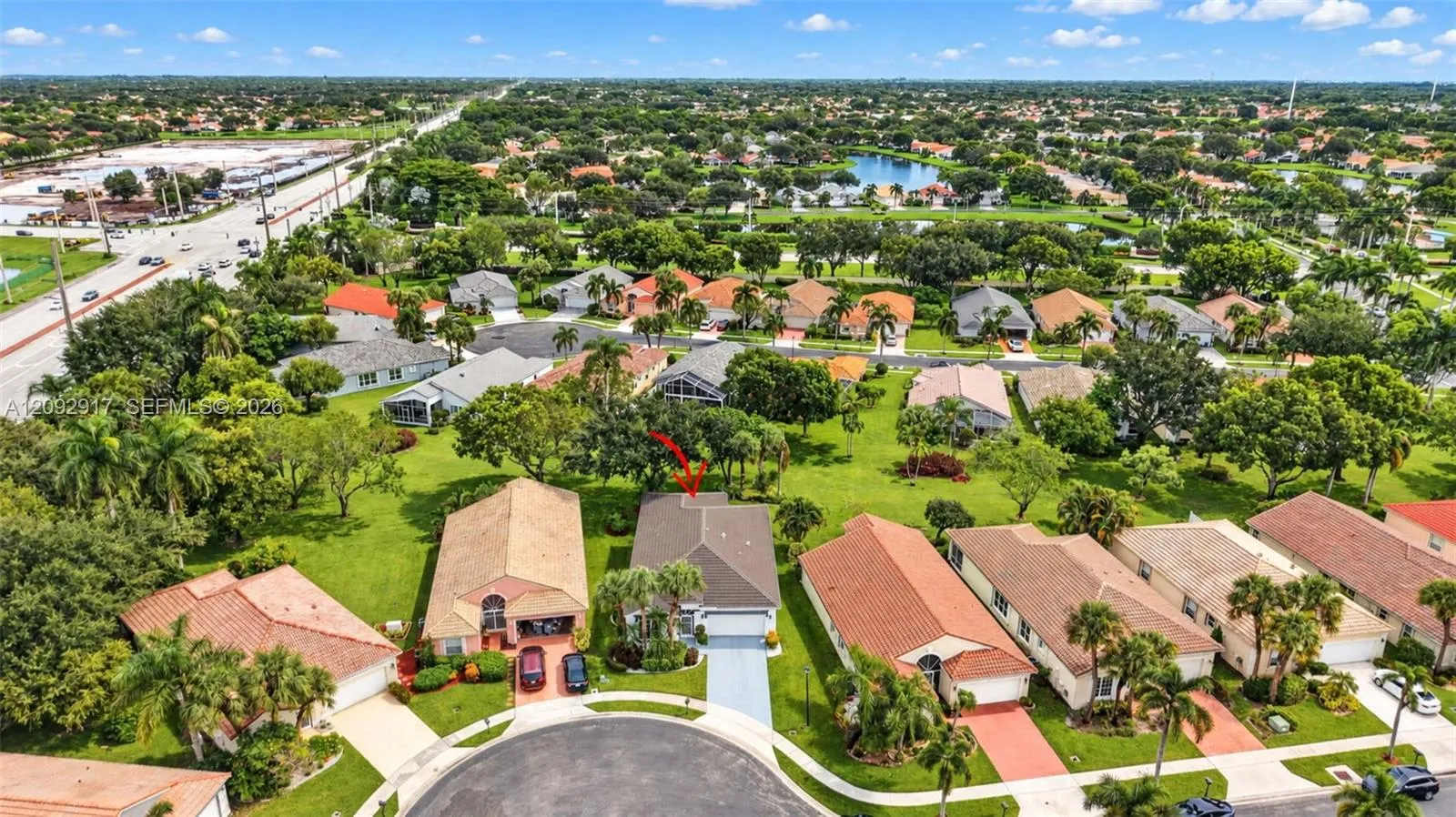 Overhead view