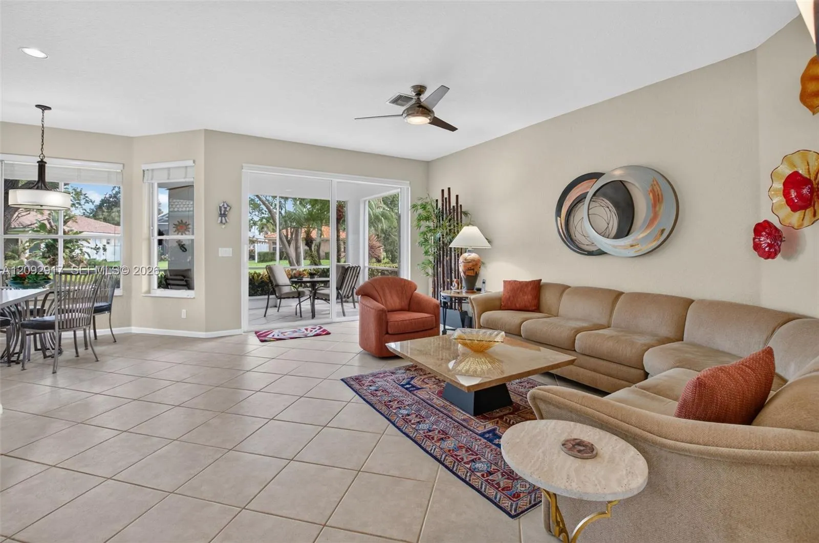 Great Room with eat-in kitchen.